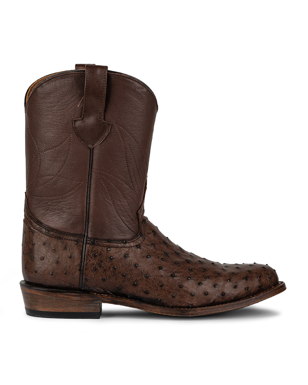 Bota de Avestruz Color Chocolate