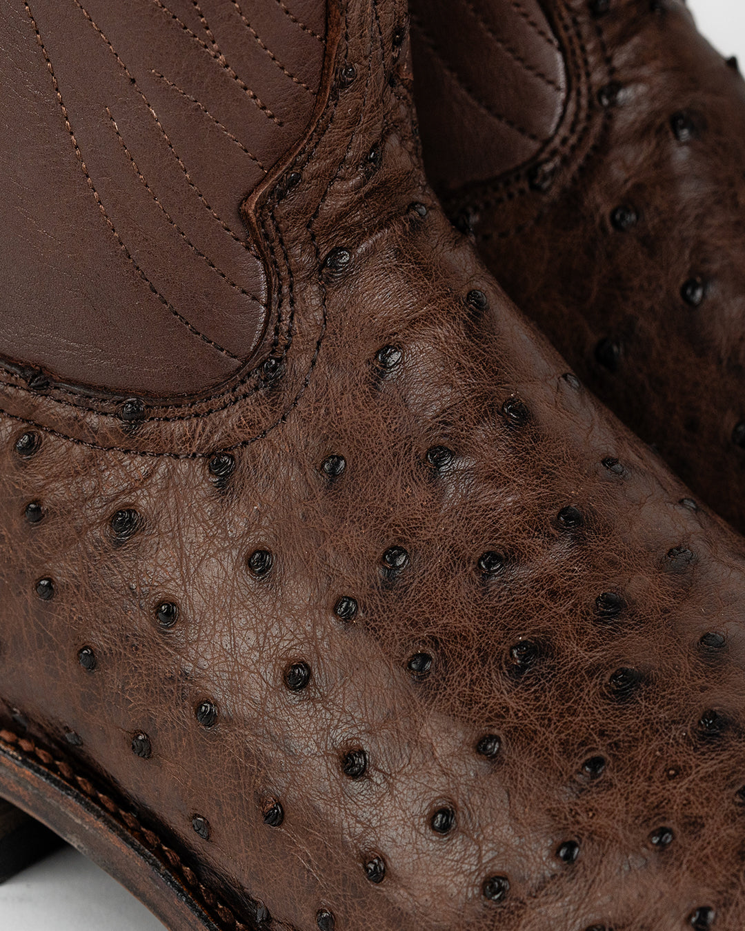 Bota de Avestruz Color Chocolate