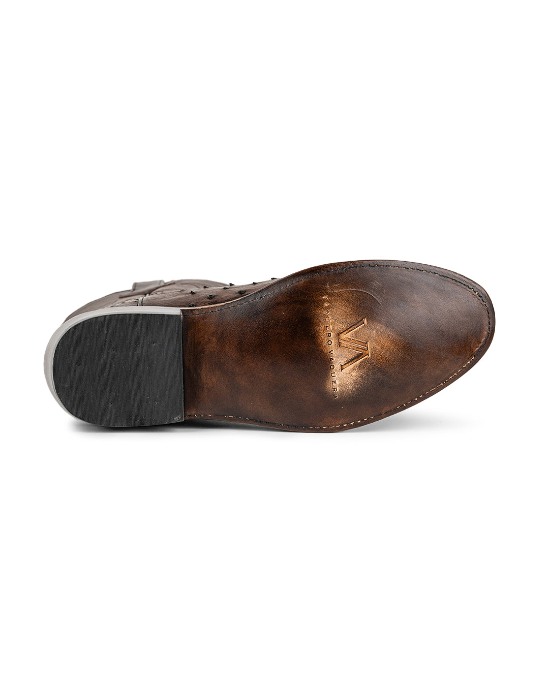Bota de Avestruz Color Chocolate