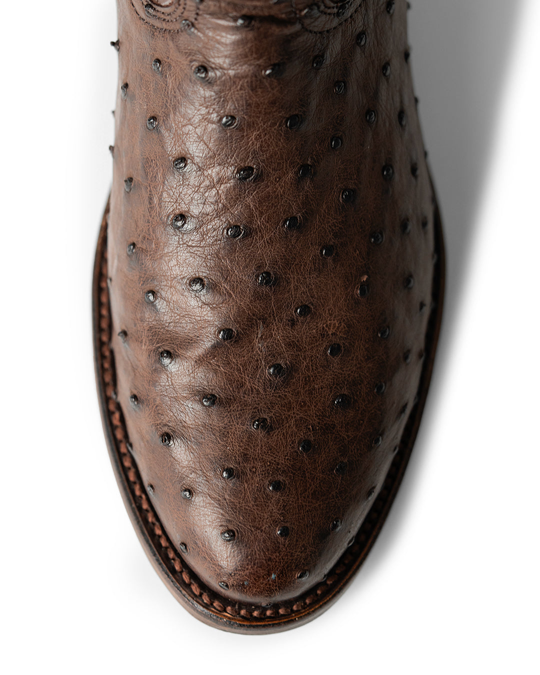 Bota de Avestruz Color Chocolate