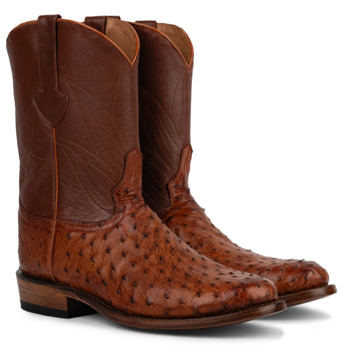 Bota de Avestruz Color Pecan