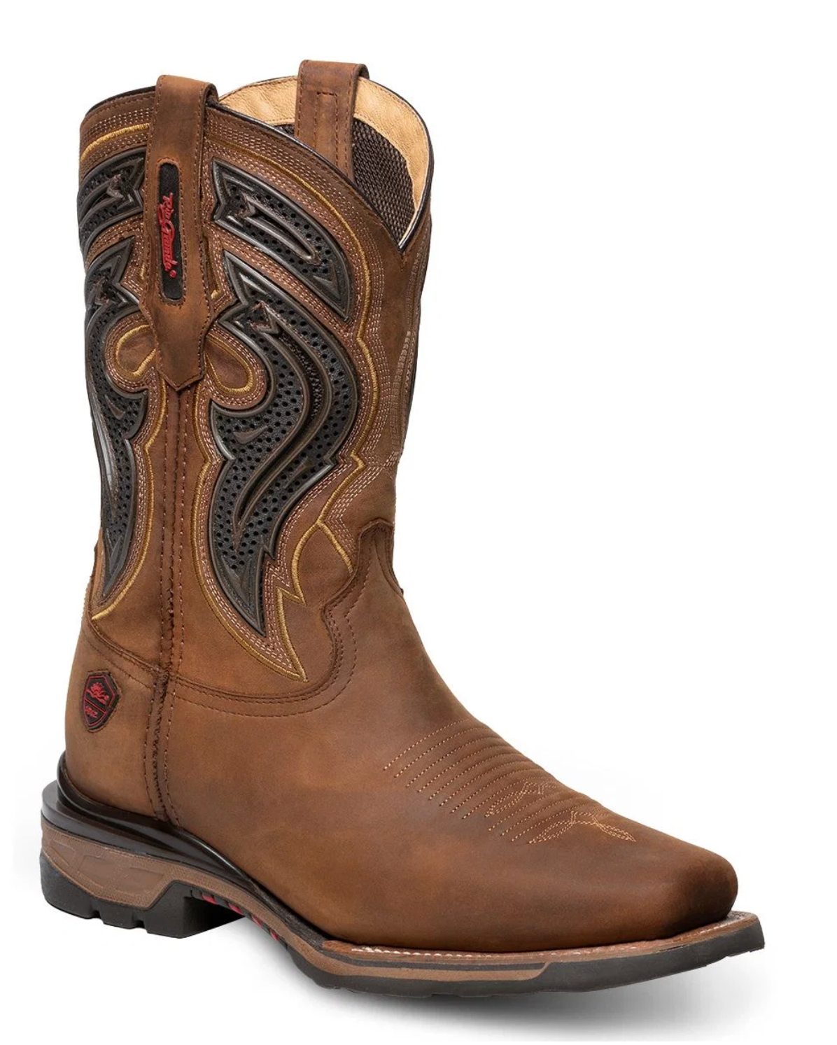 Bota Vaquera de Rodeo Rio Grande Tornado