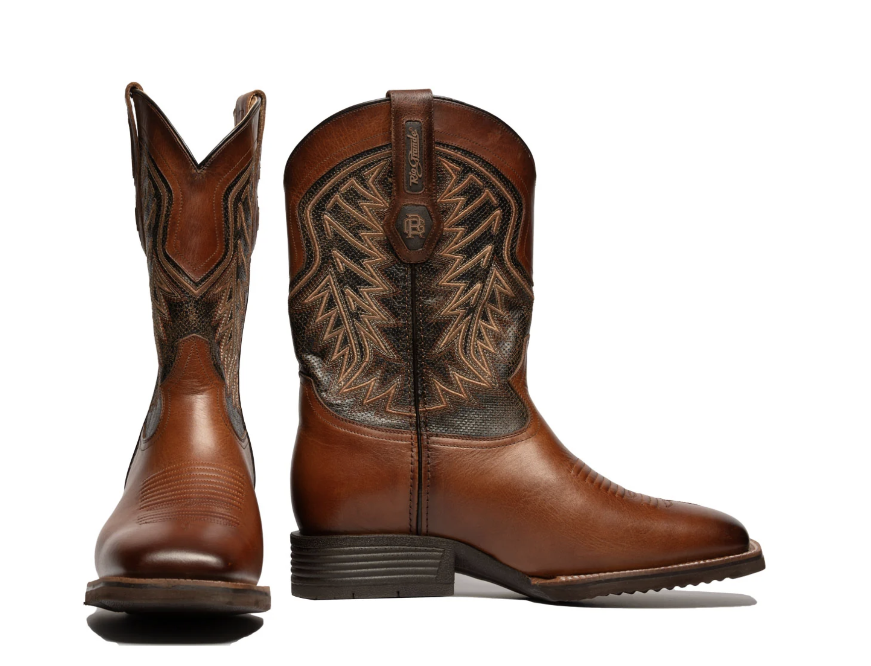 Bota Vaquera de Rodeo Rio Grande Roger 01