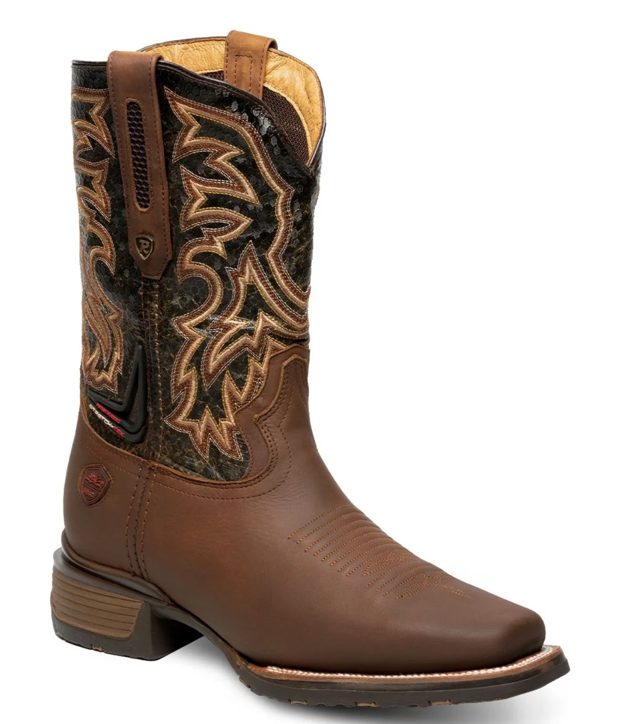Bota Vaquera de Rodeo Rio Grande Denver 01