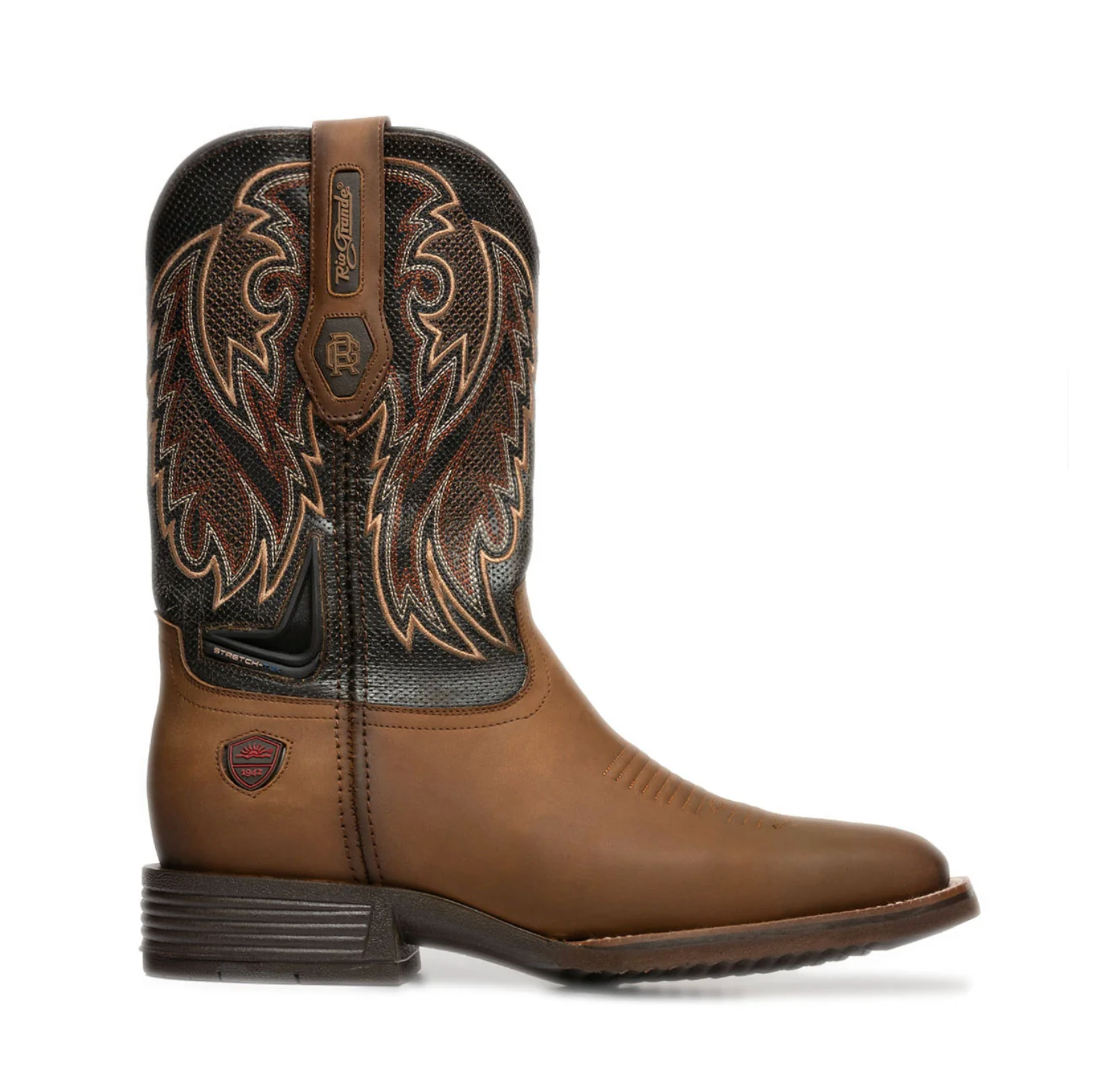Bota Vaquera de Rodeo Rio Grande Huracán 01