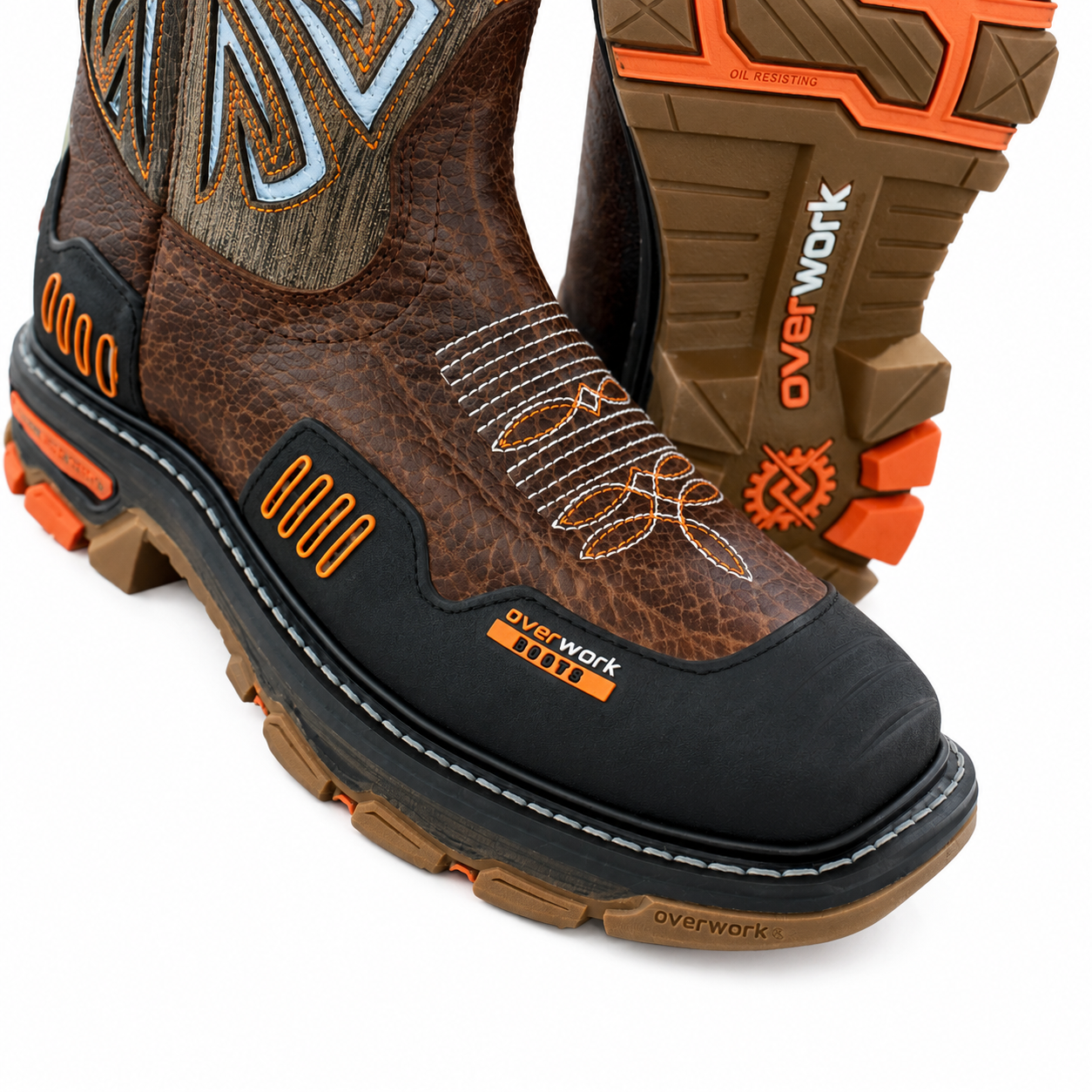 Bota de Trabajo Heavy Duty Mudguard Overwork