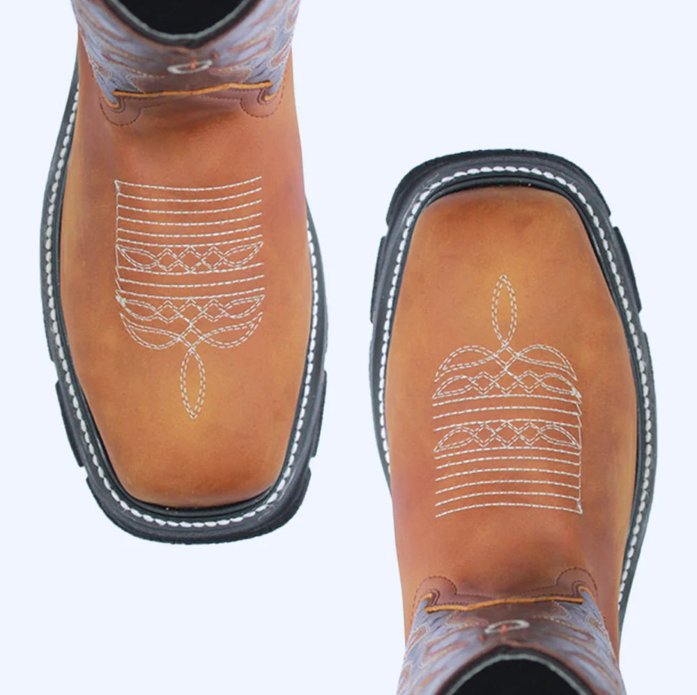 Bota de Trabajo Vaquera TC10 con Casquillo de Acero