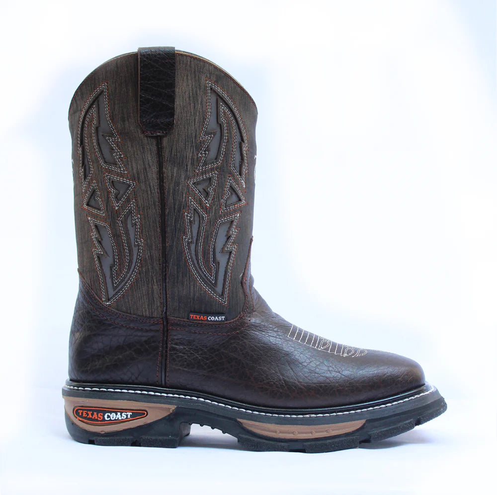 Bota de Trabajo Vaquera TC26 con Casquillo de Acero