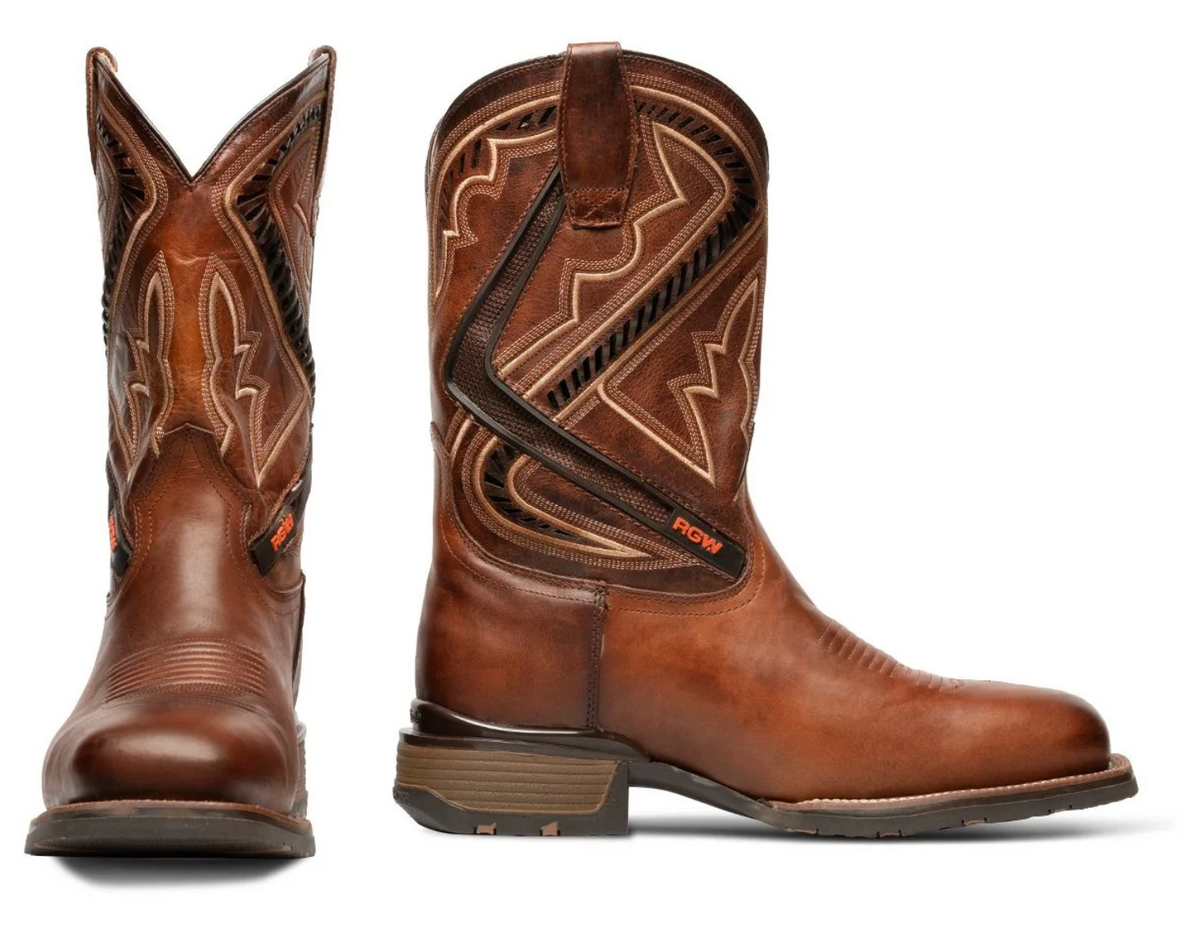 Bota Vaquera de Rodeo Rio Grande Maverick 01