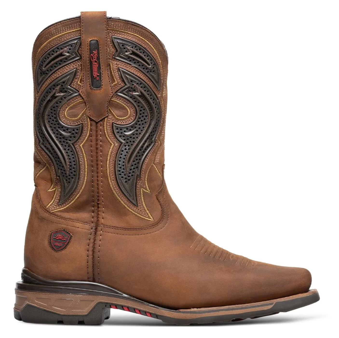 Bota Vaquera de Rodeo Rio Grande Tornado