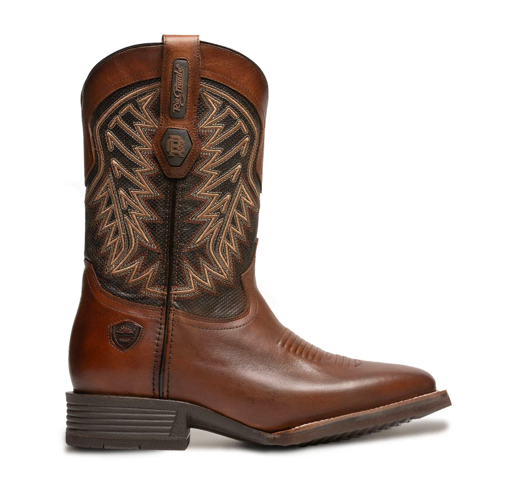 Bota Vaquera de Rodeo Rio Grande Roger 01