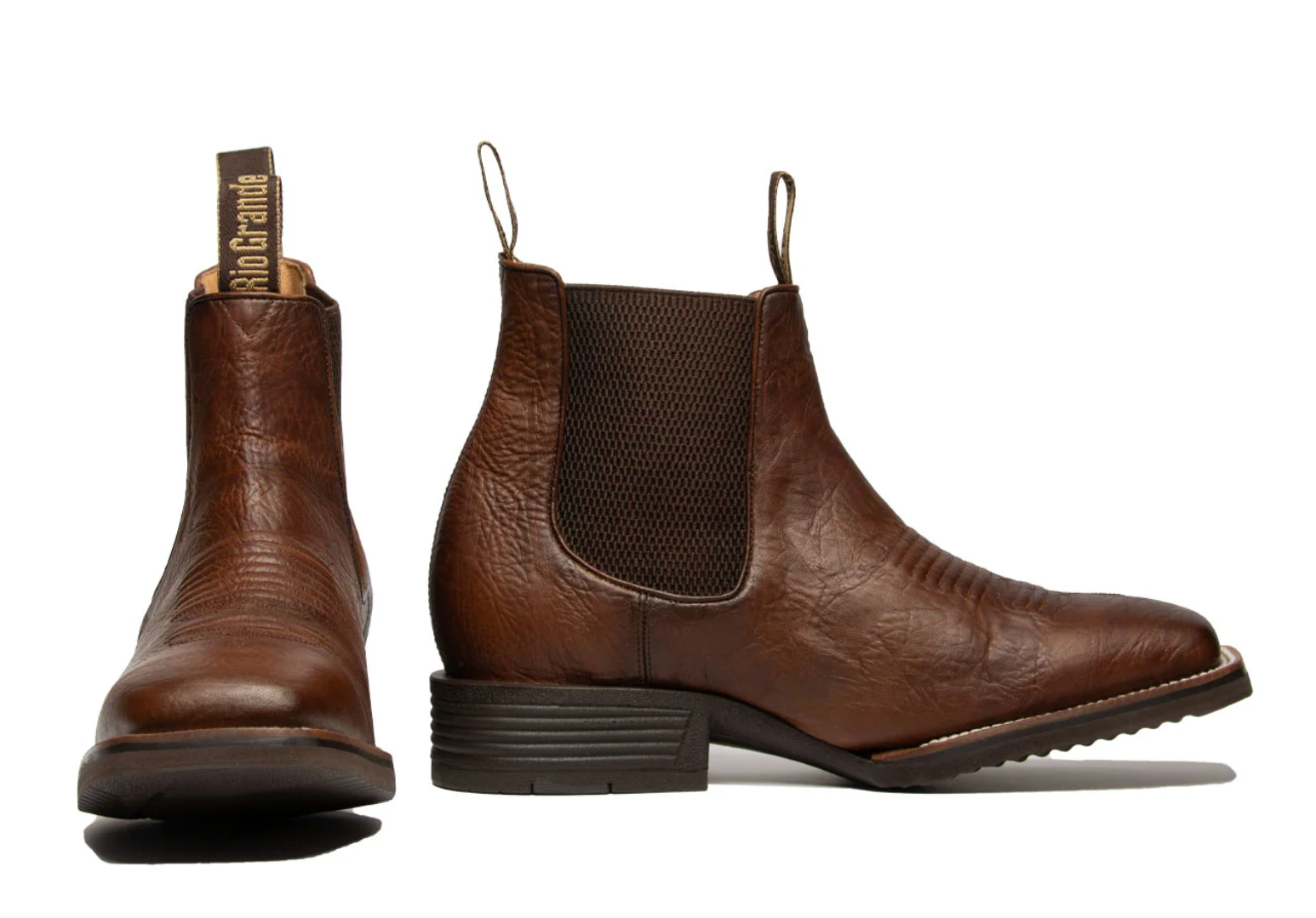 Botin Vaquero de Rodeo Rio Grande Simmental 01