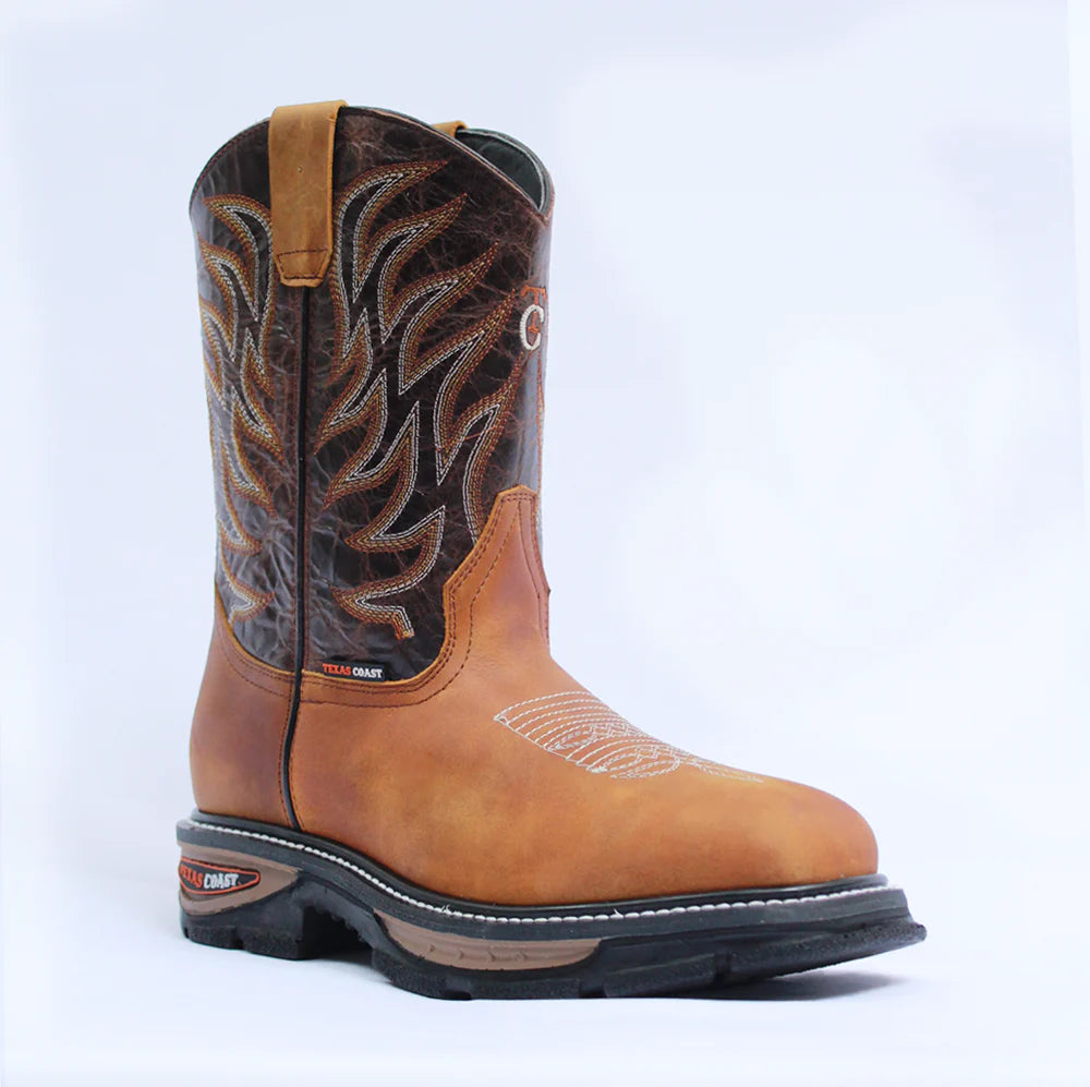 Bota de Trabajo Vaquera TC10 con Casquillo de Acero Texas Coast (Copia)