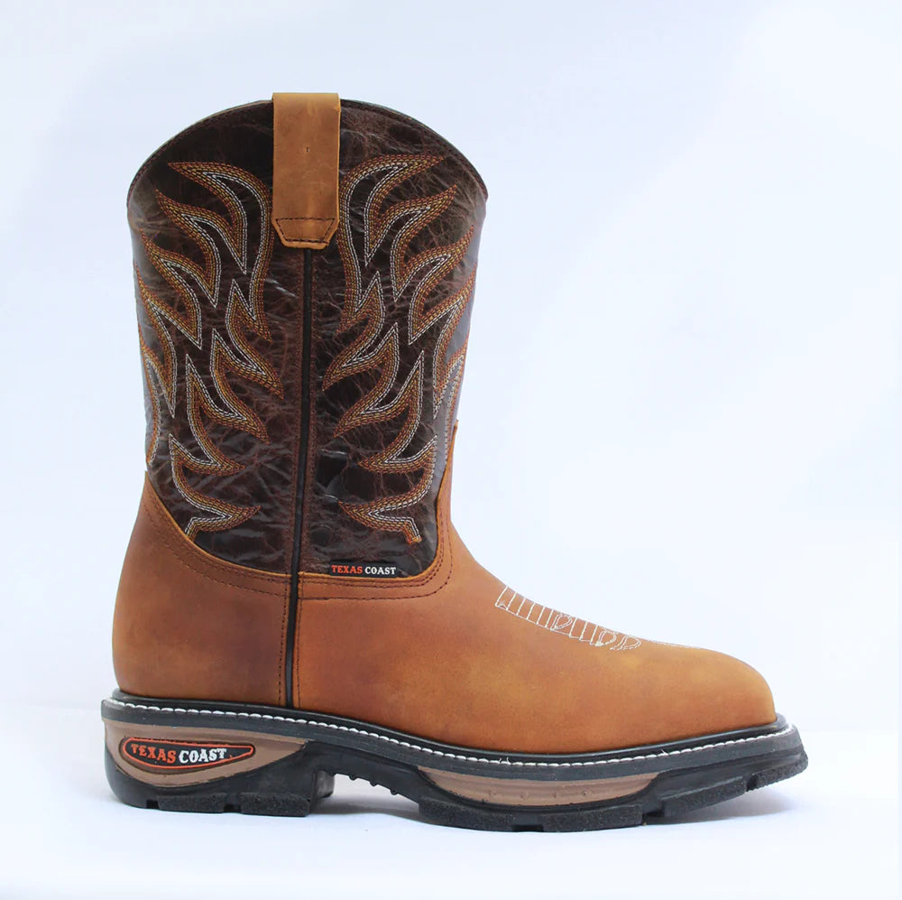 Bota de Trabajo Vaquera TC10 con Casquillo de Acero Texas Coast (Copia)