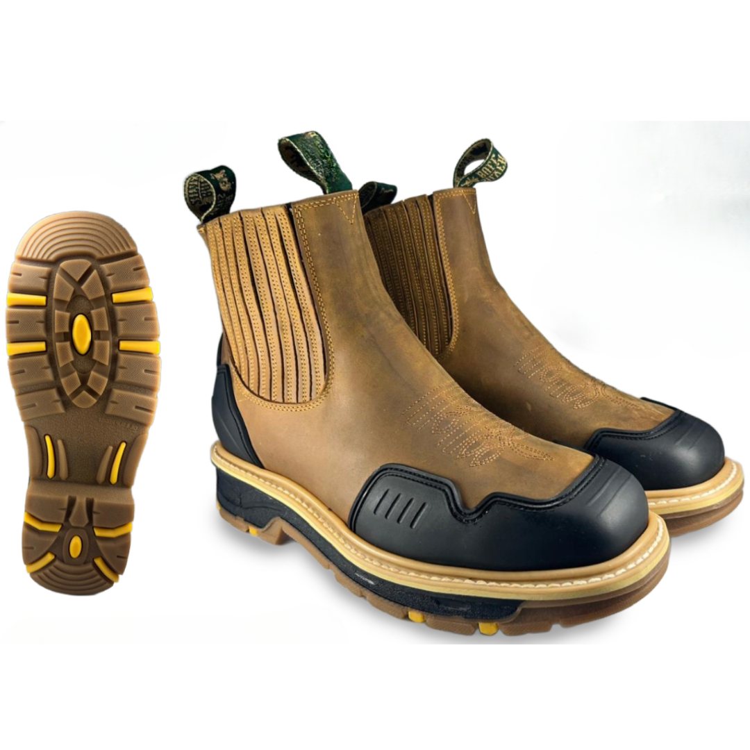 Bota de Trabajo Charro con Protectores  3077