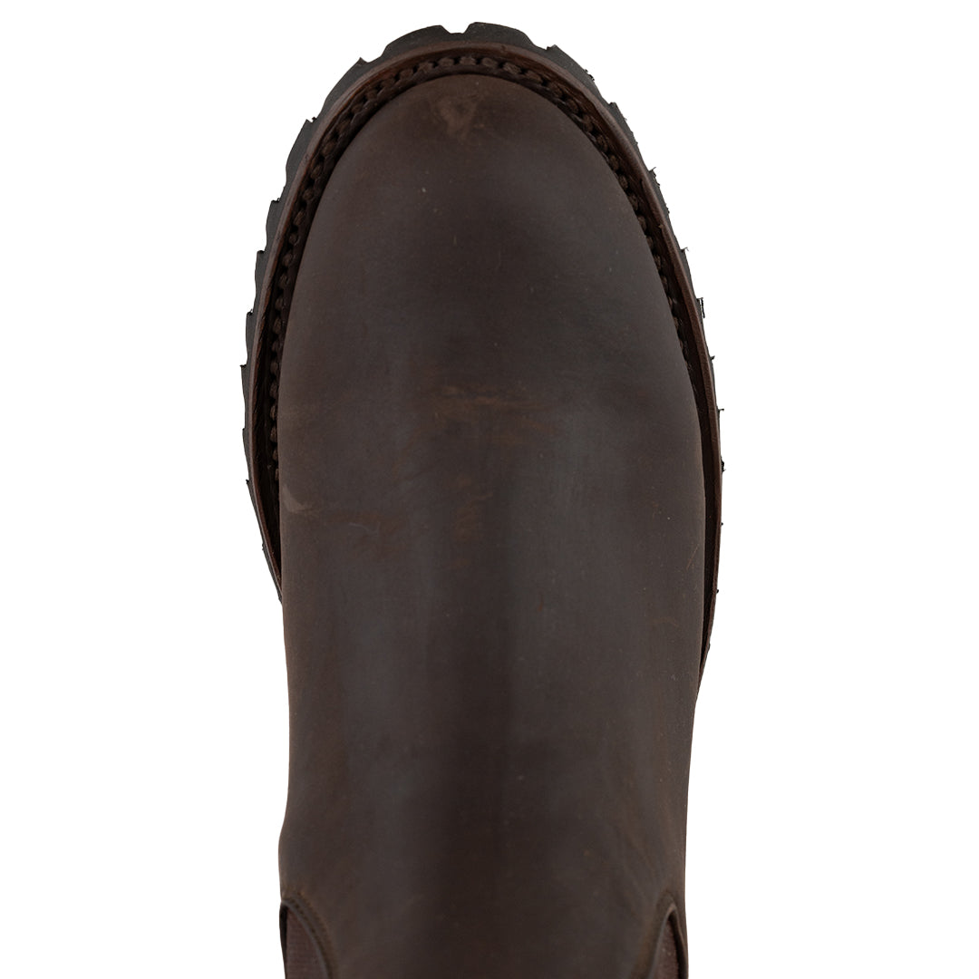 Punta de la bota Chelsea café Siete Leguas modelo 6202-O disponible en Boot Place.