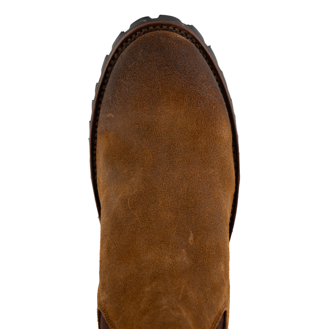 Punta de la bota Chelsea Gamuza Ginger Siete Leguas 6202-S disponible en Boot Place.