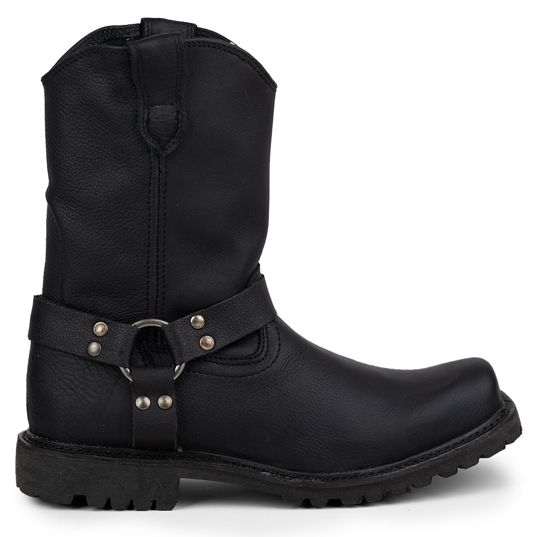 Bota para Motociclista Negra Cebu Biker