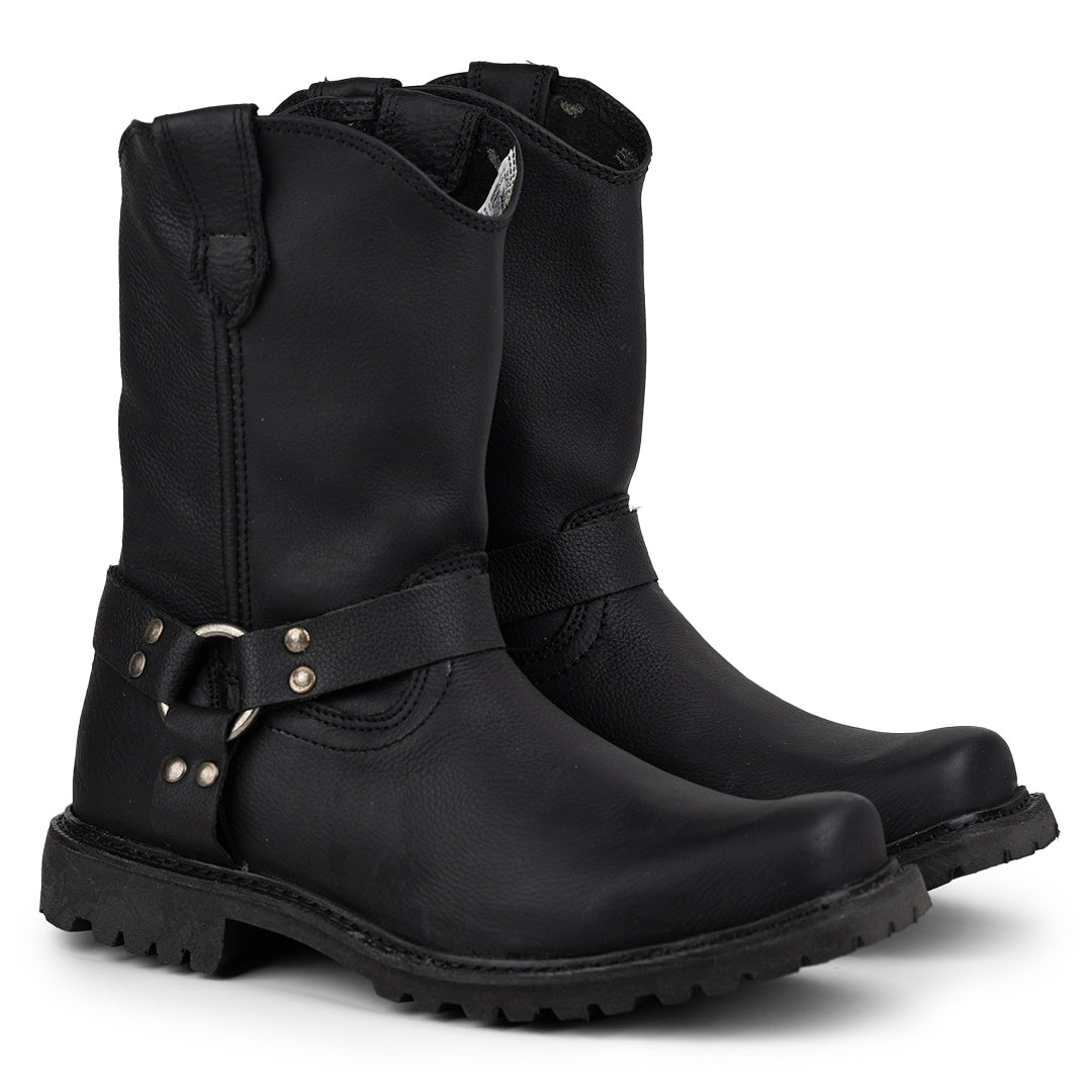 Bota para Motociclista Negra Cebu Biker